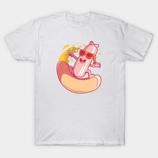 Hot Dog Surf T-Shirt